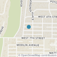Map location of 4012 W 6Th St, Fort Worth TX 76107