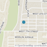 Map location of 4016 W 6Th St, Fort Worth TX 76107