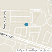 Map location of 10824 Deauville Circle N, Fort Worth, TX 76108