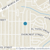 Map location of 910 Westmount Avenue, Dallas, TX 75211