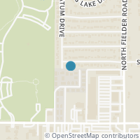 Map location of 605 Starlinda Court, Arlington, TX 76012