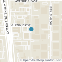 Map location of 4724 Cypress Thorn Drive, Arlington, TX 76005