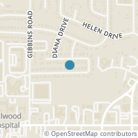 Map location of 303 Hallmark Dr, Arlington TX 76011