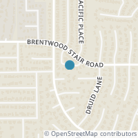 Map location of 7636 Arbor Ridge Court, Fort Worth, TX 76112
