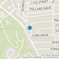 Map location of 5884 Tracyne Drive, Westworth Village, TX 76114