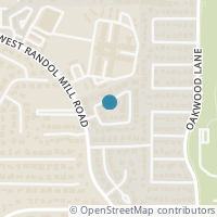 Map location of 2032 Fleur De Lis Court, Arlington, TX 76012