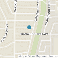 Map location of 6228 Windermere Place, Fort Worth, TX 76112