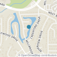 Map location of 1413 Millbrook Drive, Arlington, TX 76012