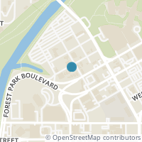 Map location of 1007 W Bluff St, Fort Worth TX 76102