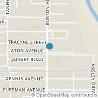 Map location of 5626 Oaks Ln, Westworth Village TX 76114