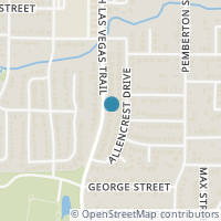 Map location of 511 S Las Vegas Trail, White Settlement, TX 76108