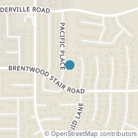 Map location of 1721 Pacific Pl, Fort Worth TX 76112