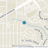 Map location of 2757 Buna Drive, Dallas, TX 75211