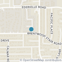 Map location of 7549 Brentwood Stair Road, Fort Worth, TX 76112
