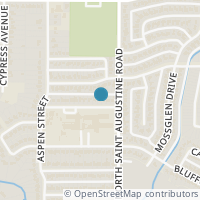 Map location of 9561 Highfield Drive, Dallas, TX 75227