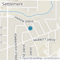 Map location of 505 Sandell, White Settlement, TX 76108