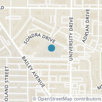 Map location of 3109 Sondra Dr #301, Fort Worth TX 76107