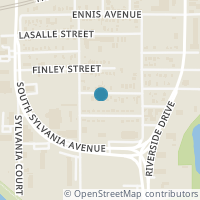 Map location of 2816 Van Horn Ave, Fort Worth TX 76111
