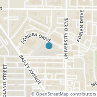 Map location of 3129 Sondra Drive #303, Fort Worth, TX 76107