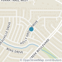 Map location of 10409 Holly Grove Dr, Fort Worth TX 76108