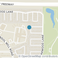 Map location of 1504 Laurel Drive, Arlington, TX 76012