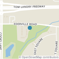 Map location of 8028 Ederville Circle, Fort Worth, TX 76120