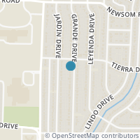 Map location of 809 Grande Dr, Mesquite TX 75149