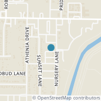 Map location of 4916 Hidden Grove Drive, Fort Worth, TX 76114