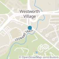 Map location of 5 Leonard Trail, Westworth Village, TX 76114