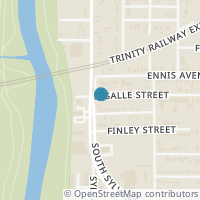 Map location of 2604 Lasalle Street, Fort Worth, TX 76111