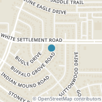 Map location of 10008 Buffalo Grove Rd, Fort Worth TX 76108