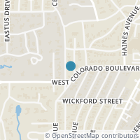 Map location of 1314 Cedar Hill Ave, Dallas TX 75208