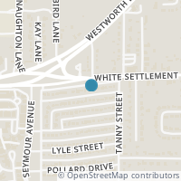 Map location of 5825 Holloway St, Westworth Village TX 76114