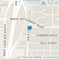 Map location of 9225 White Settlement Rd, White Settlement TX 76108