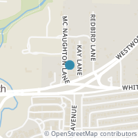 Map location of 104 Mcnaughton Lane, Westworth Village, TX 76114
