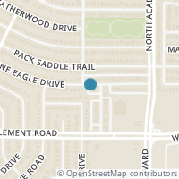 Map location of 9987 Lone Eagle Drive, Fort Worth, TX 76108