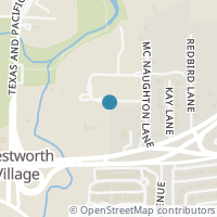 Map location of 6025 Bridgecreek Way, Westworth Village TX 76114