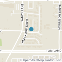 Map location of 1140 Blackburn Drive, Fort Worth, TX 76120