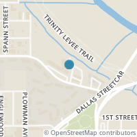 Map location of 381 E Greenbriar Lane #1201, Dallas, TX 75203