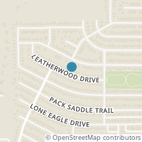 Map location of 10108 Leatherwood Drive, Fort Worth, TX 76108