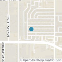 Map location of 9419 Kerrville Street, Dallas, TX 75227