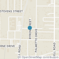 Map location of 311 Byron Street, Fort Worth, TX 76114