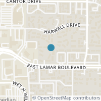 Map location of 1105 Calico Lane #1626, Arlington, TX 76011