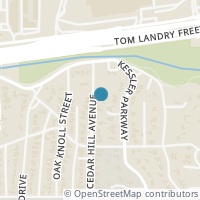 Map location of 1650 Cedar Hill Avenue, Dallas, TX 75208