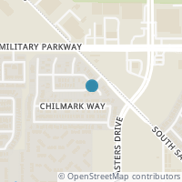 Map location of 9970 Rio Doso Drive, Dallas, TX 75227