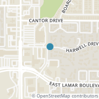 Map location of 1100 Harwell Dr #1320, Arlington TX 76011