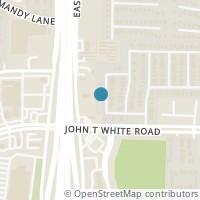 Map location of 928 Blackberry Trail, Fort Worth, TX 76120