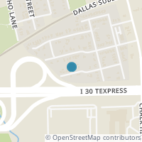 Map location of 5421 Black Hawk Street, Dallas, TX 75212