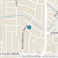 Map location of 2003 Crooked Creek Lane, Arlington, TX 76006