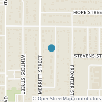 Map location of 515 Hassett Avenue, River Oaks, TX 76114